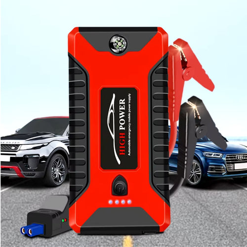 Arrancador Multifuncional para Autos con Inflador de Llantas